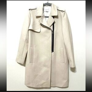Sandro Paris Trench Coat jacket size 6